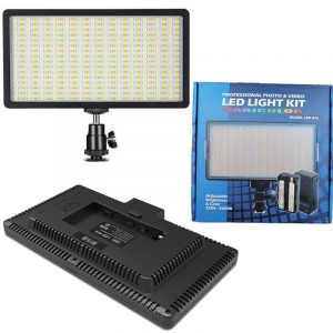 Hot sale 416 LED Video Soft Light Panel camera Light Built-in Rechargeable Battery for Studio Photography Live Streaming